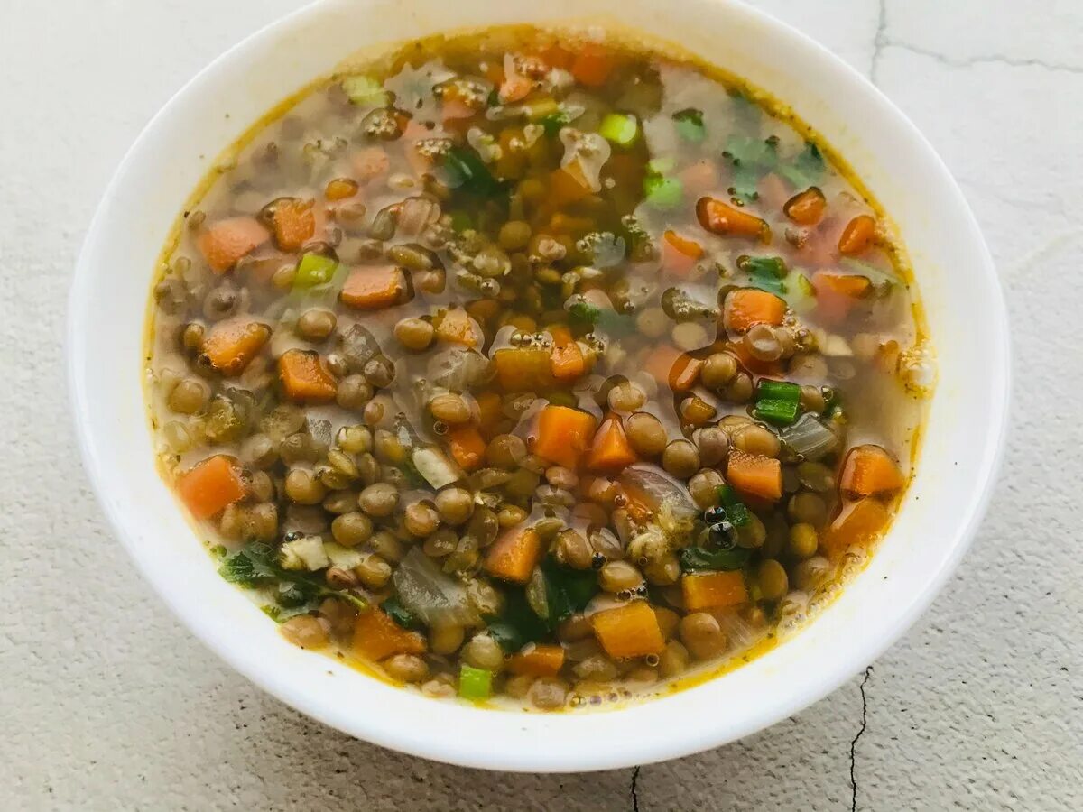 Чечевица без мяса
