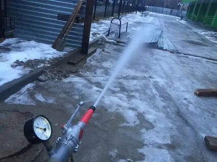 Проверка наружного противопожарного водопровода