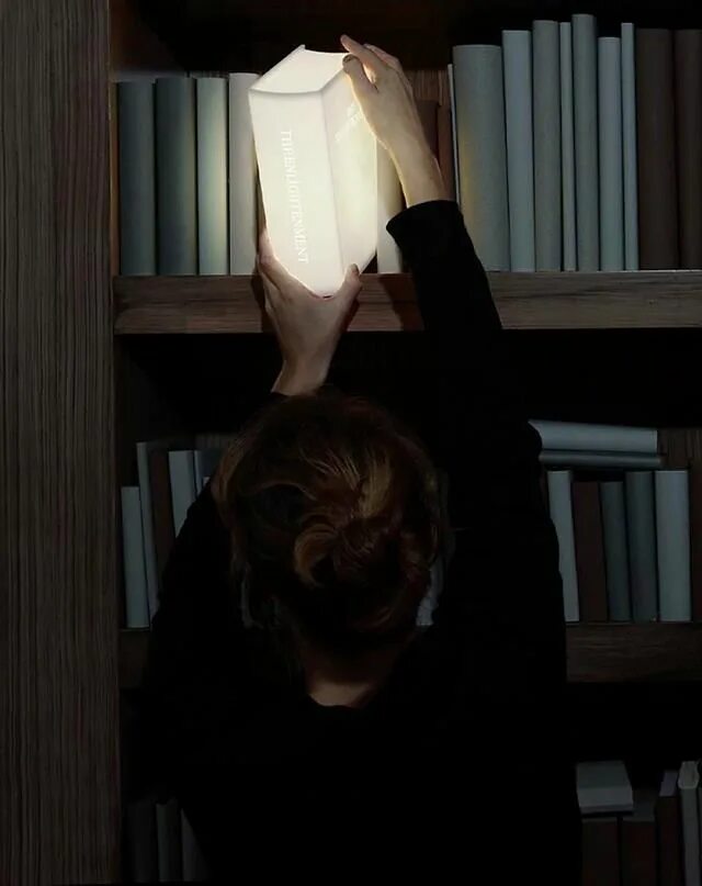 The lamp is the book