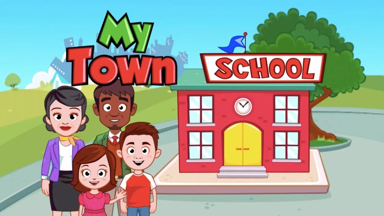 My Town школа. Картинки Town for Kids. Игра my Town. Картинки my Town. My first game