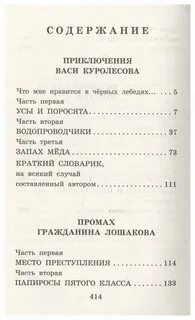 Приключения васи куролесова анализ произведения 5