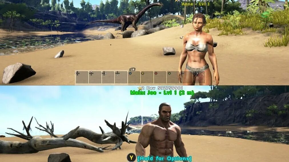 Ark split screen. Ark: survival evolved ps4 split screen. ark survival split screen. арк на разделённом экране. арк сурвайвал на иксбокс 1.