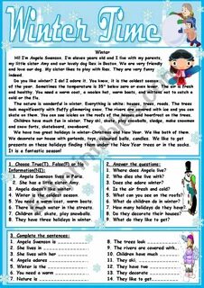 Reading and vocabulary texts