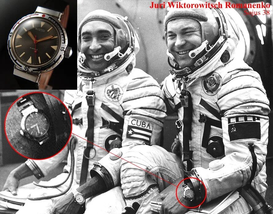 Часы первый человек в космосе. Часы Восток Космонавта Гречко. Часы амфибия космонавт Гречко. Часы Гречко в космосе. Амфибия часы у Гречко.