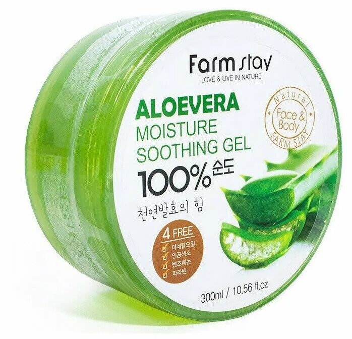 Гель для тела многофункциональный Farmstay Moisture Soothing Gel Aloevera 300мл. Farm stay Aloe Vera Moisture Soothing Gel. Гель увлажняющий для лица и тела Farm stay Moisture Soothing Gel Aloe Vera, 300мл. Aloe Vera Soothing Moisture 300 мл.