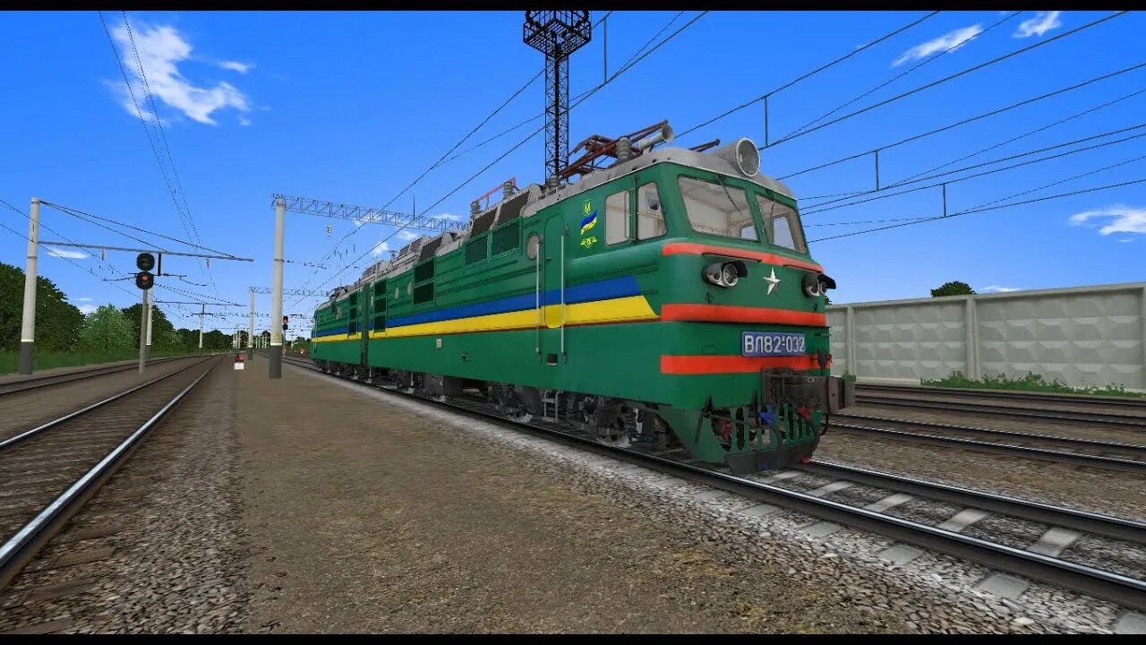 Электровоз запуск. Вл82 Trainz. RTRAINSIM. Вл82м уз. MADADEV RTRAINSIM.