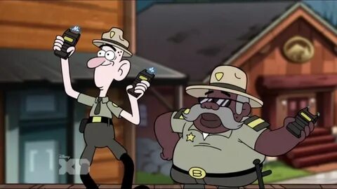 Sheriff Blubs and Deputy Durland - "Gravity Falls"