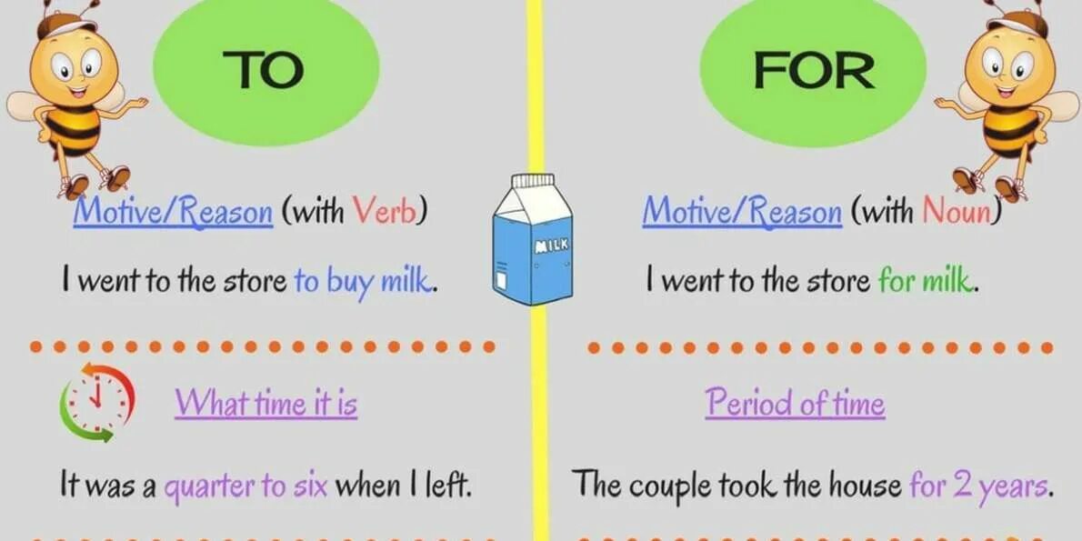 To or from