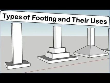 Stepped footing