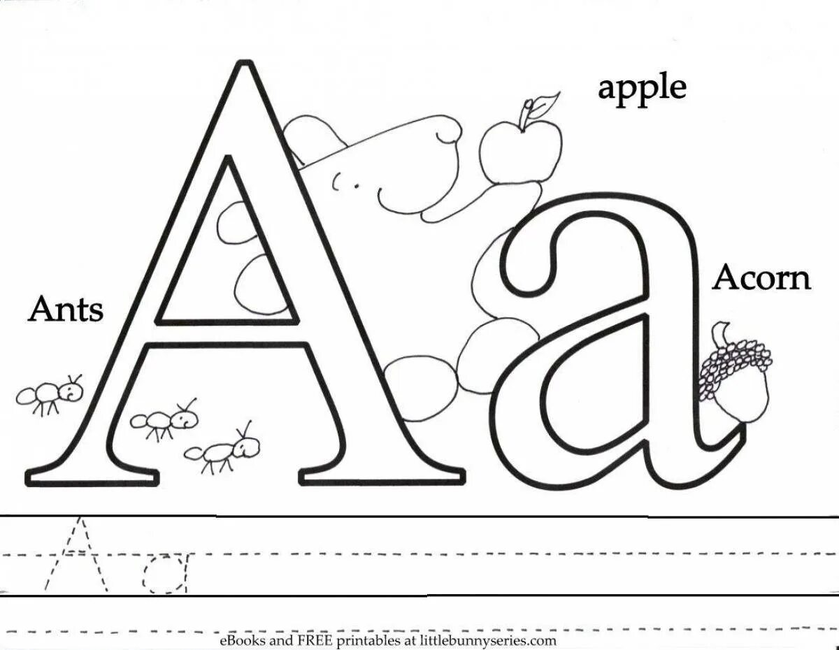 Английские буквы для раскрашивания. Английский алфавит раскраска для детей. Letter a раскраска. Буквы английского алфавита раскраска. 19 буква английского