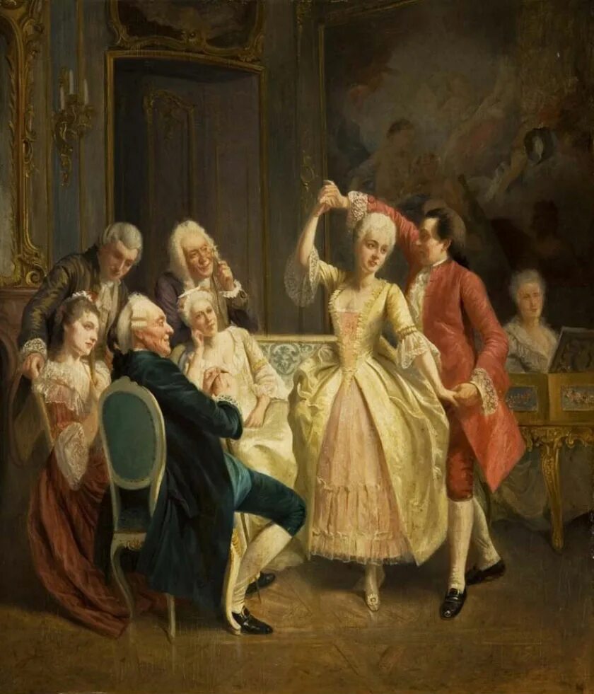 Люди классицизма. Менуэт 18 века. Менуэт Франция 18 век. Менуэт 17 века. Живопись рококо Менуэт танцы.