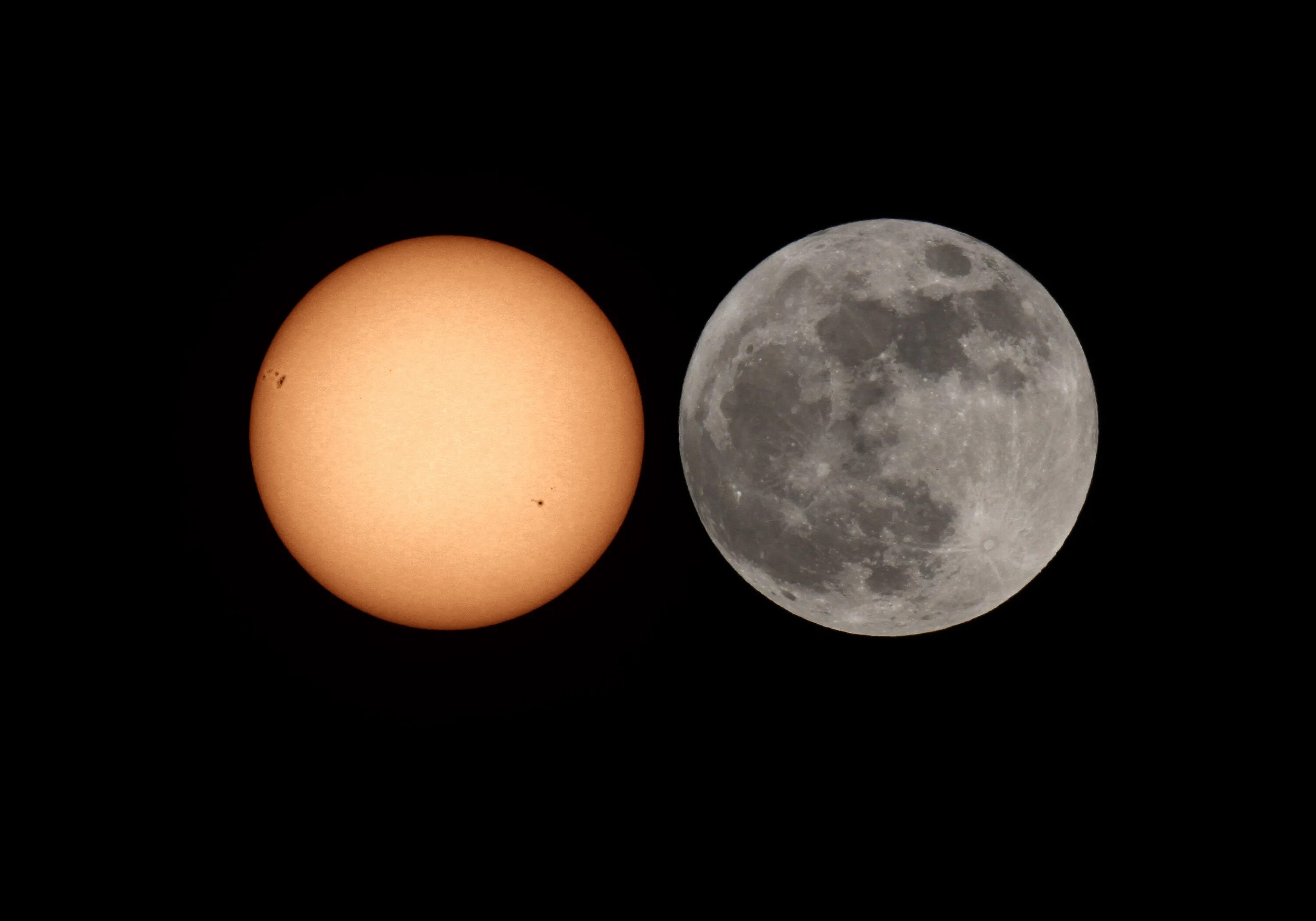 Размер Луны. Солнце и Луна. Солнце больше Луны. Солнце сменяется луной. Сравнение размеров луны