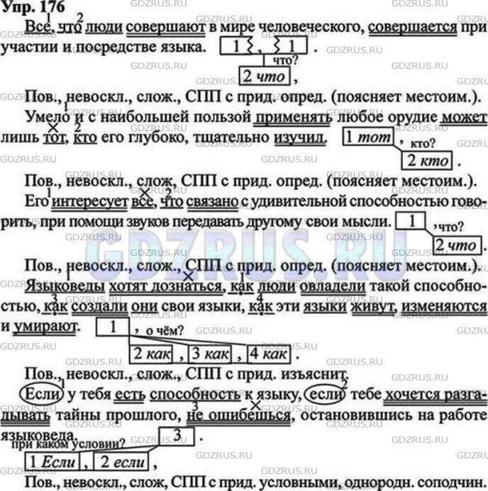 Русский язык 9 класс упражнение 176 ладыженская. 176 Упражнение 9 класс русский.