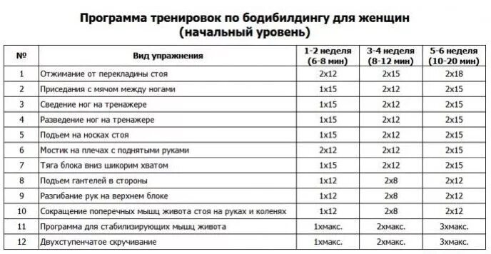 Программа упражнений для зала девушкам. План тренировки в зале для девушек для похудения. план тренировок для тренажерного зала для девушек. примерный план тренировок в тренажерном зале для женщин. программа для девочек в тренажерном зале для начинающих.