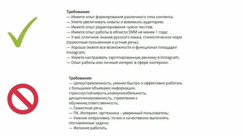 Смм резюме