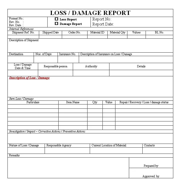 Damage Report документ. Damage Report form. Хаускипинг репорт. Vehicle loss and Damage Report бланк. Property report