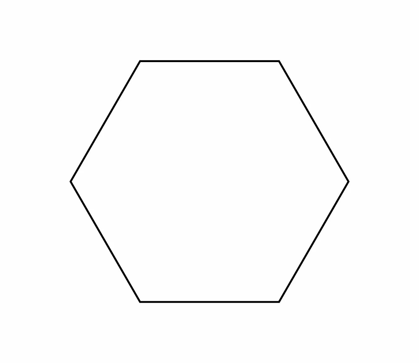 Шестиугольник 5на5. 6 Гранник. Шестиугольник контур. Шестигранник фигура.