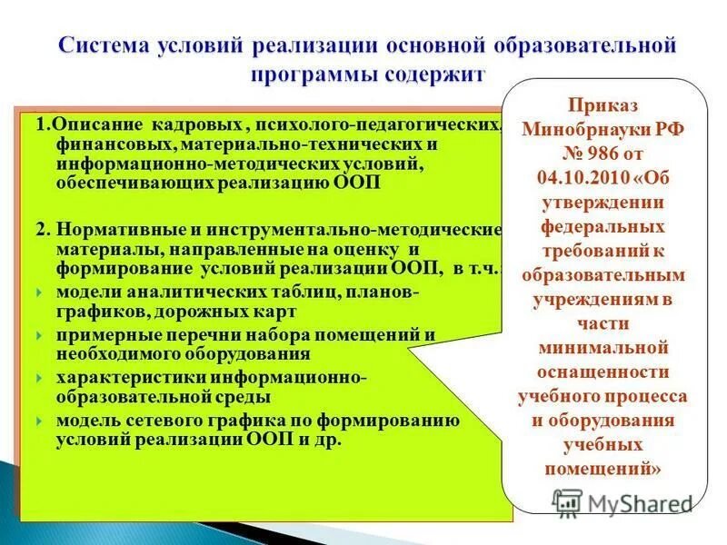 Требования к условиям реализации ооп. Требования к условиям реализации ооп до включают. Организационный раздел ооп. Требования к информационно-образовательной среде. Условия возникновения образовательных отношений.