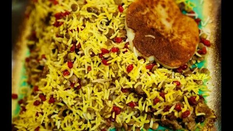 Adas Polo (lentils Rice) Persian Recipe - YouTube Cuisine Recipes, Rice Rec...