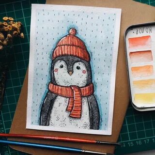 Новый легкие рисунки