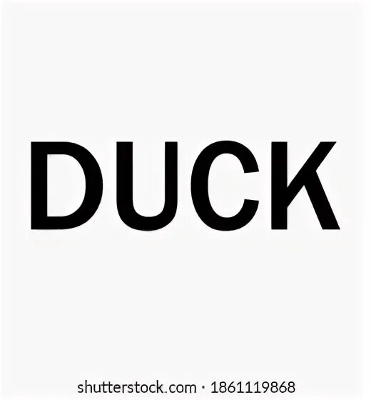 Duck text