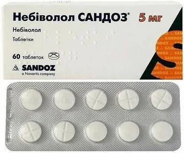 Небиволол сз таблетки инструкция