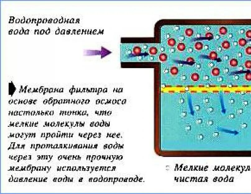 Осмос не течет вода. Схема осмоса через мембрану. Мембранная фильтрация схема. Мембрана обратного осмоса в разрезе. Мембранный фильтр в разрезе.