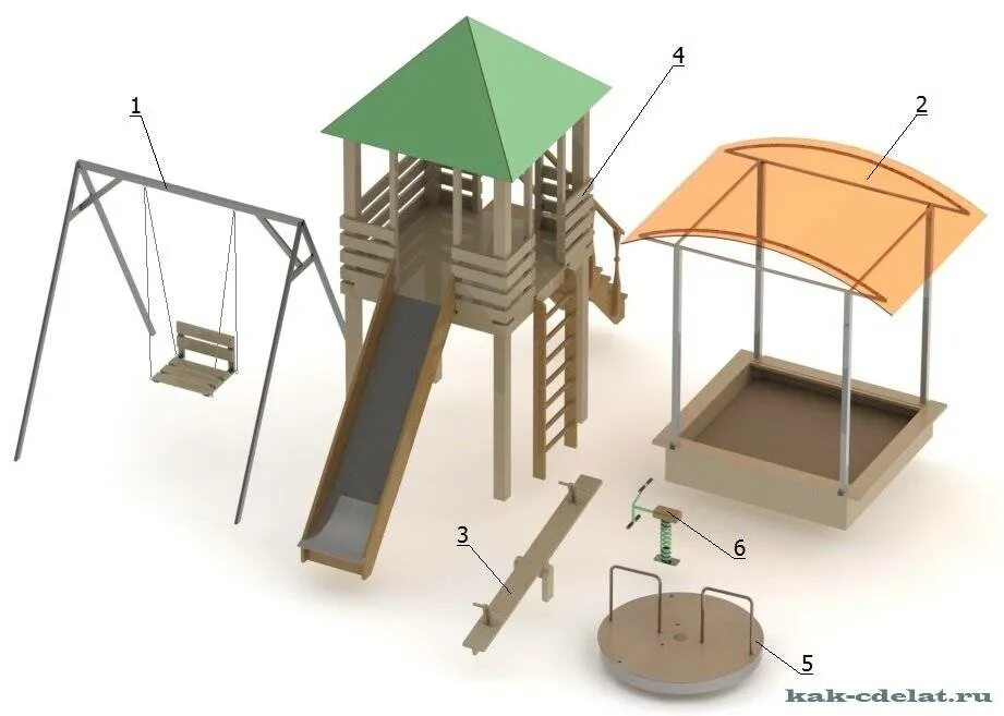 Элемент игровой площадки. Детская площадка. Игровой комплекс для детской площадки. Малые архитектурные формы. Детская площадка для дачи.