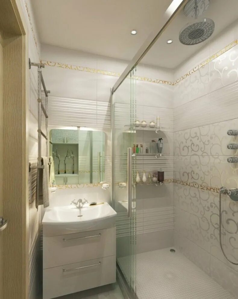 Небольшие Ванные комнаты. Дизайн маленькой ванной. Интерьер небольшой ванной. Плитка в маленькую ванную комнату. Душевая без унитаза