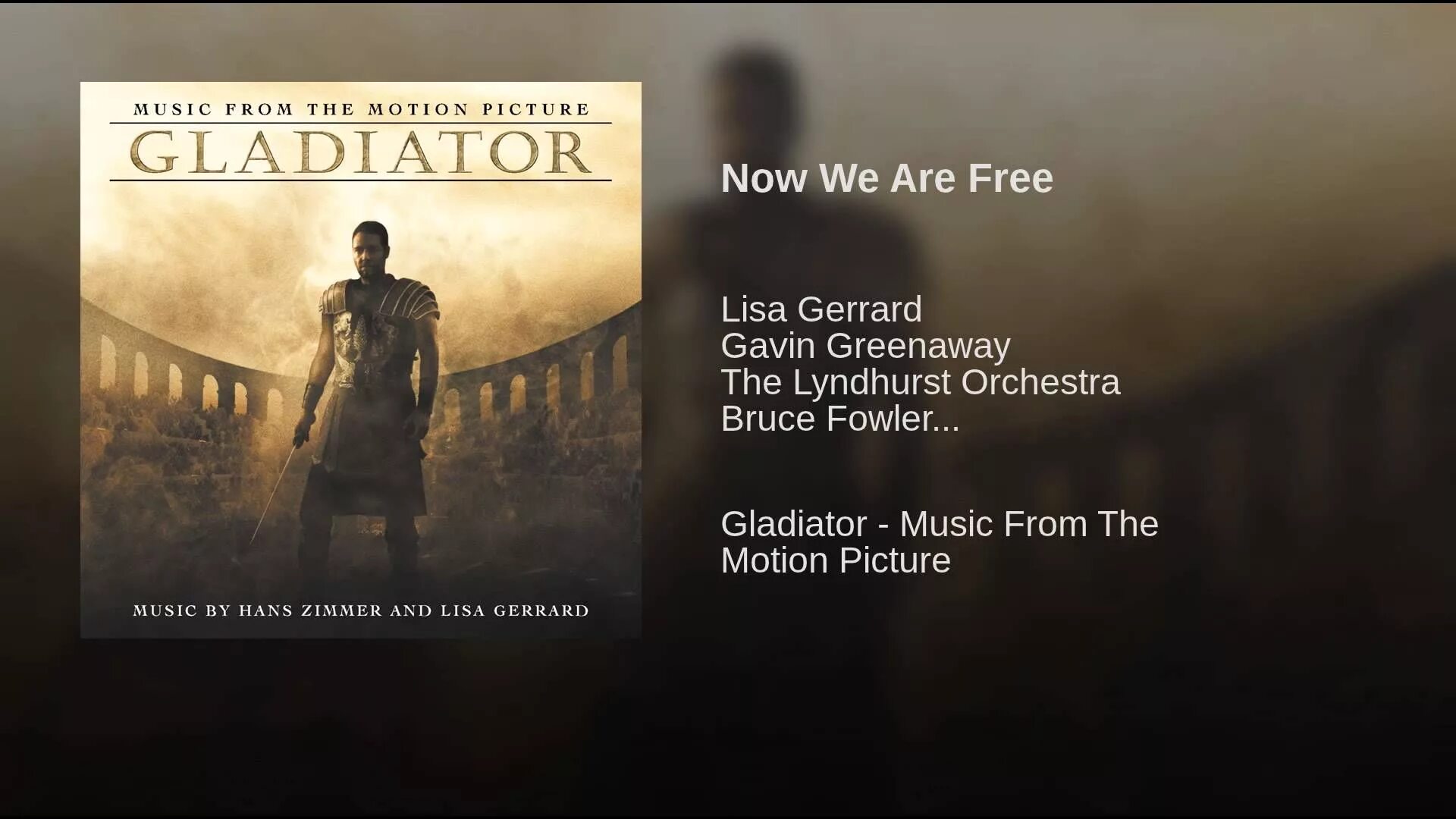 Гладиатор музыка mp3. Lisa Gerrard Гладиатор. Hans Zimmer and Lisa Gerrard – Gladiator. Hans Zimmer & Lisa Gerrard.