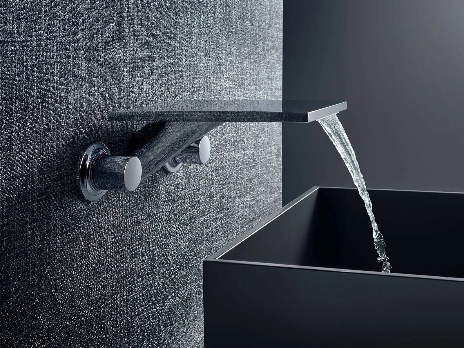 Встроенный смеситель с изливом. Axor Massaud. Смеситель Axor Hansgrohe для раковины. Axor Hansgrohe смесители для ванной. Смеситель для ванной Хансгрое Аксор.