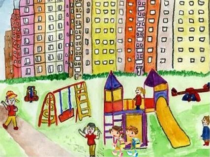 Включи город нарисован