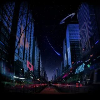 Lovers in the night