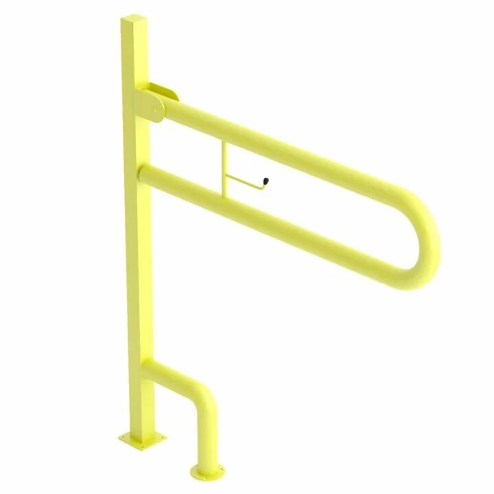 750. 250. 100. Поручень откидной на стойке с бумагодержателем размеры. 250.