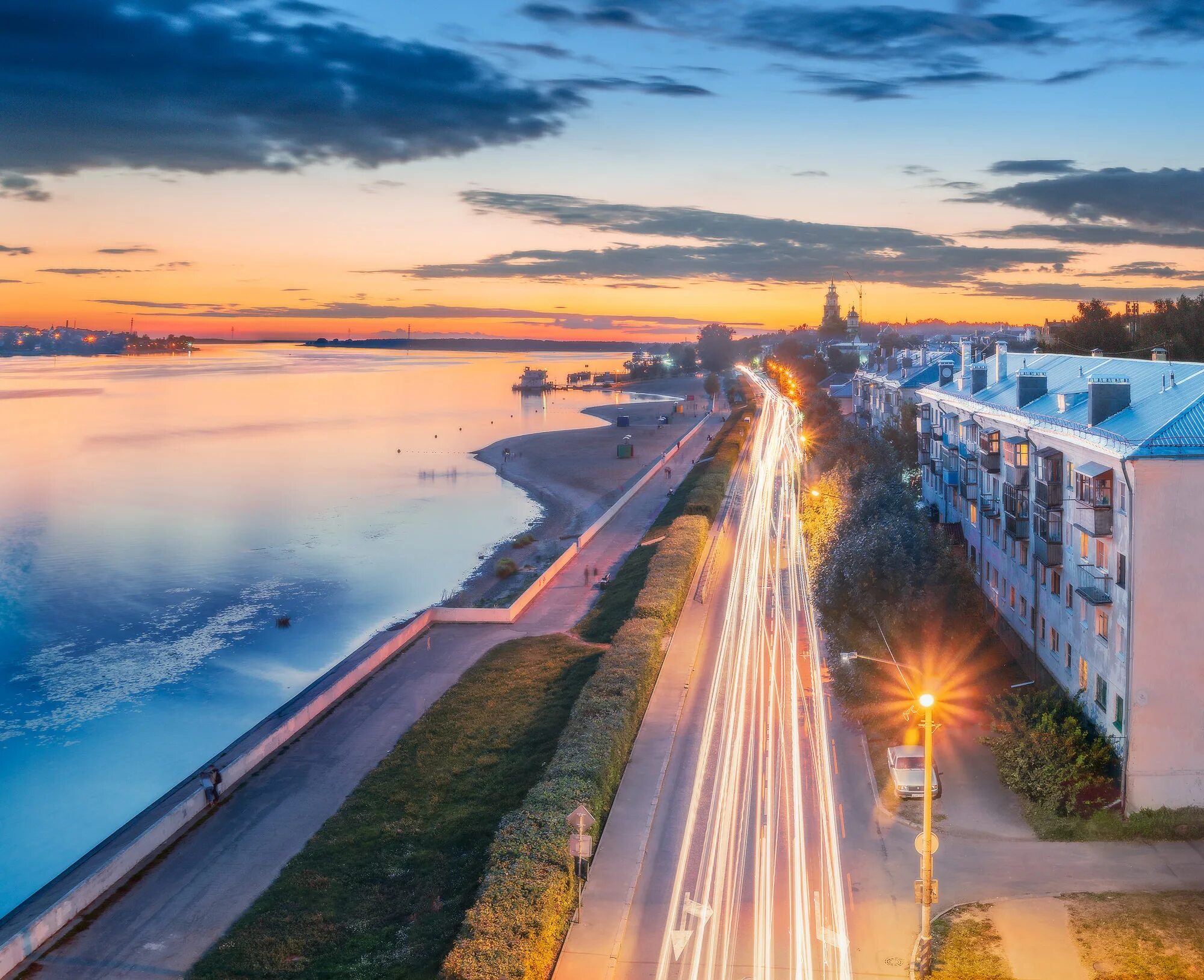 В каких городах есть набережные