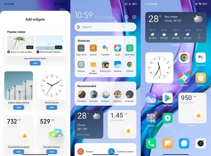 Виджеты xiaomi redmi