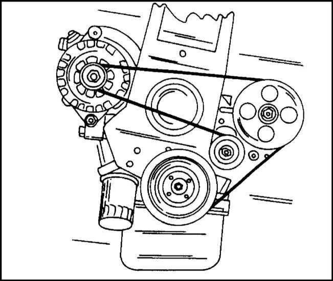 Ремень генератора Опель Фронтера 2.2. Ремень генератора Опель Фронтера 2.2 бензин. Opel Frontera 1993 ремень генератора. Опель Фронтера приводной ремень.