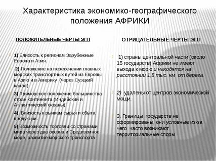 Выделите положительные и отрицательные черты эгп