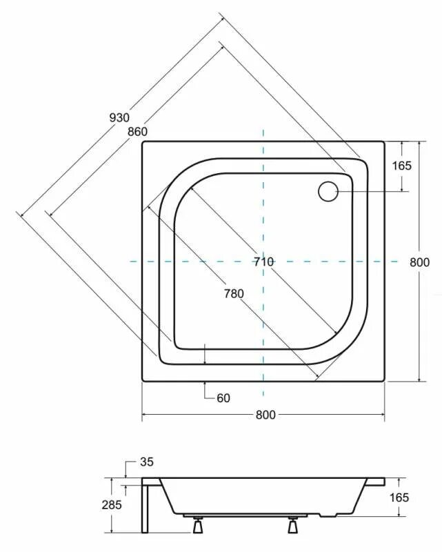 Квадратные душевые поддоны 80х80. Душевой поддон Sean 514-80 80х80х45 чертёж. Высокие душевые поддоны. Душевые поддоны глубокие. Высокий квадратный поддон для душа.