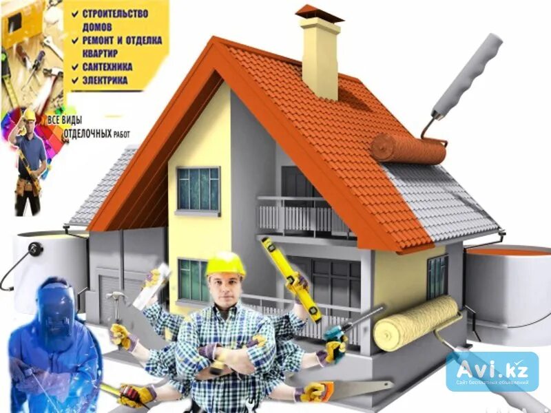 Любых видов сложности. Промышленный альпинизм визитка. Строительство все виды работ. Визитка сварщика. Реклама по сварочным работам.