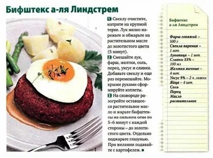 Бифштекс описание