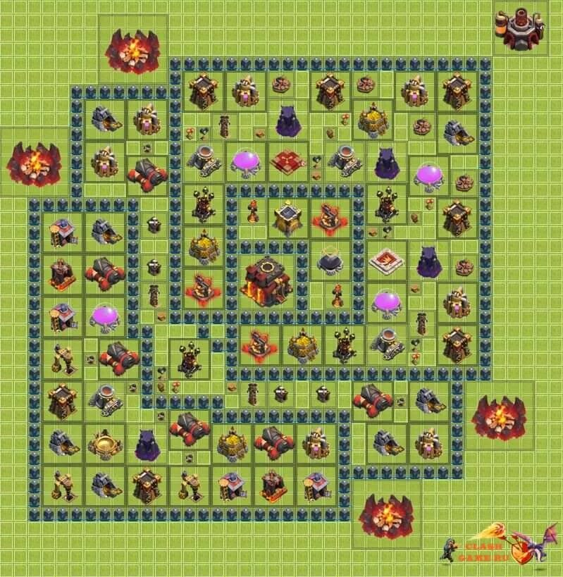 Clash of clans база 10. Базы для 10 ТХ В Clash of Clans. Клэш 10 ратуша. База в игре Clash of Clans 10 ратуша. База клэш оф кланс 10 ТХ.