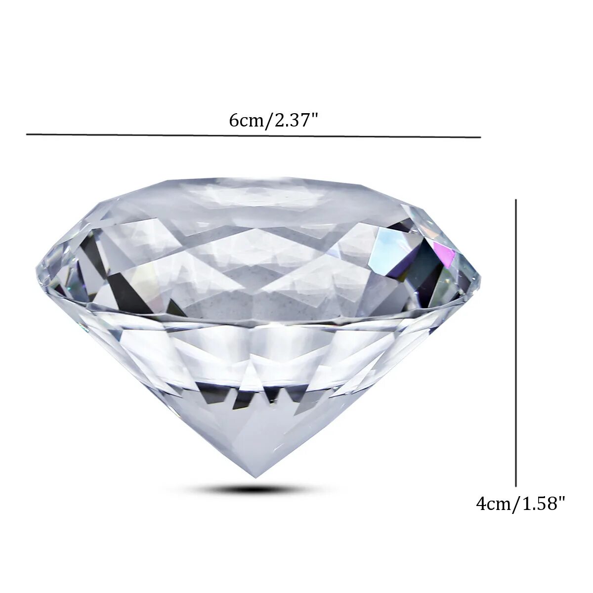 Кристалл k9. Прозрачный Алмаз.