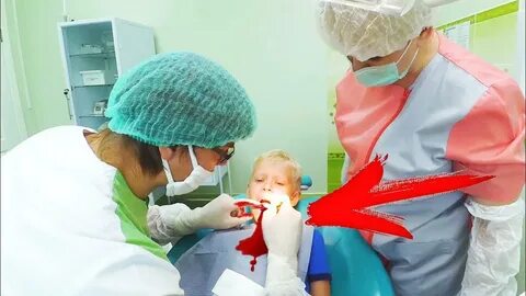 Сын 4 года вырывается от стоматолога