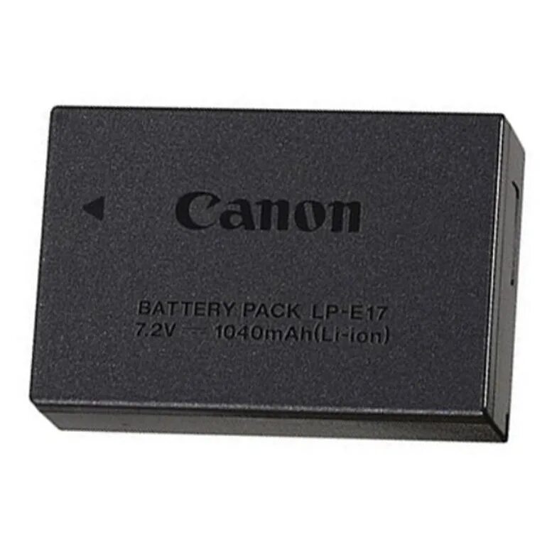 Canon battery pack. Canon LP-e17. Аккумулятор Canon LP-e17. Canon Battery Pack LP-e17 7.2v 1040 Mah li-ion. Canon 750d LP-e17.