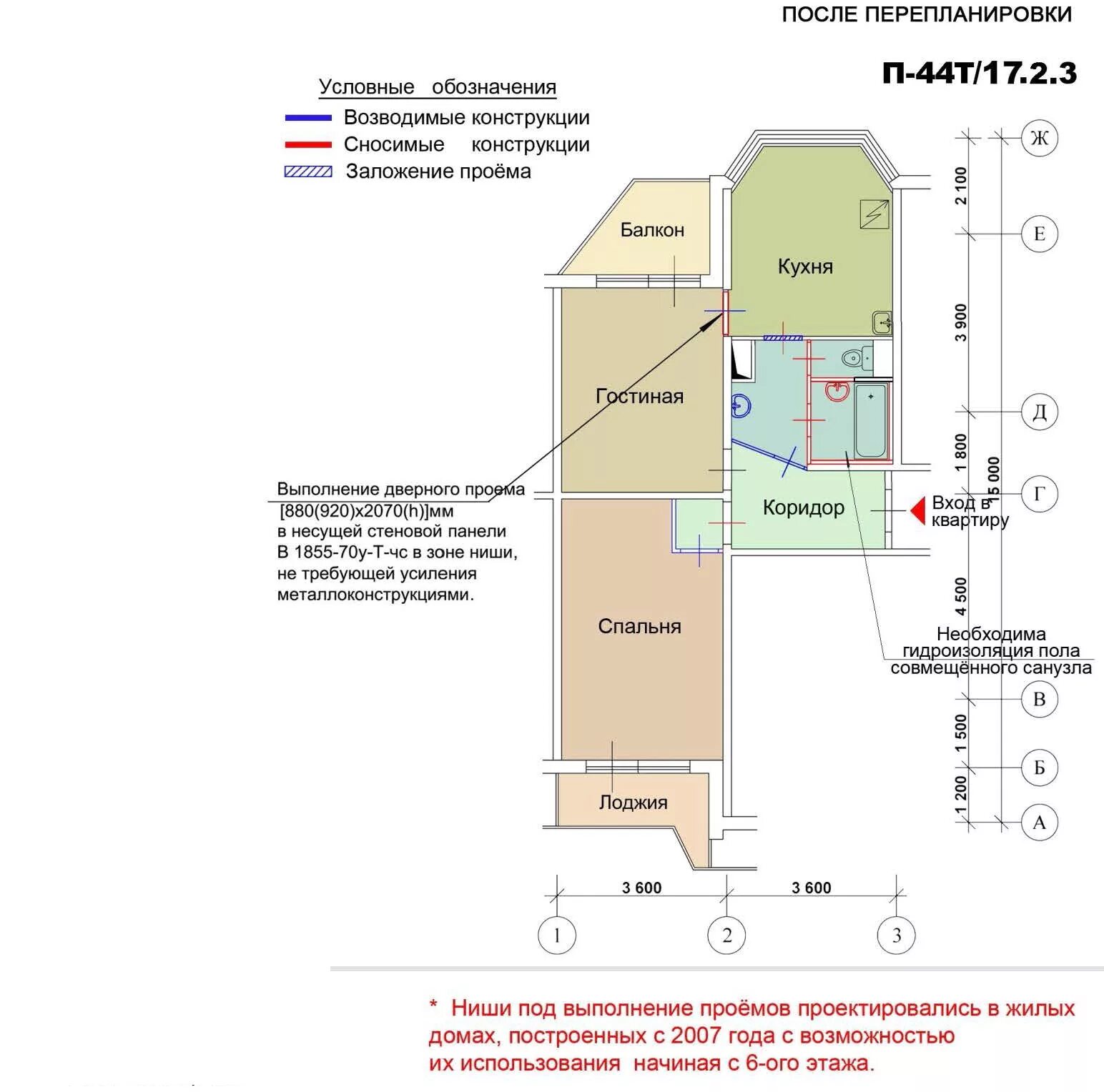 П 44 стены