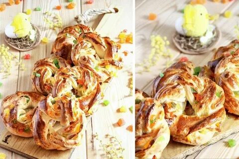 Булочки с цукатами