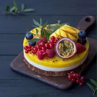 Какие фрукты сочетаются в торте
