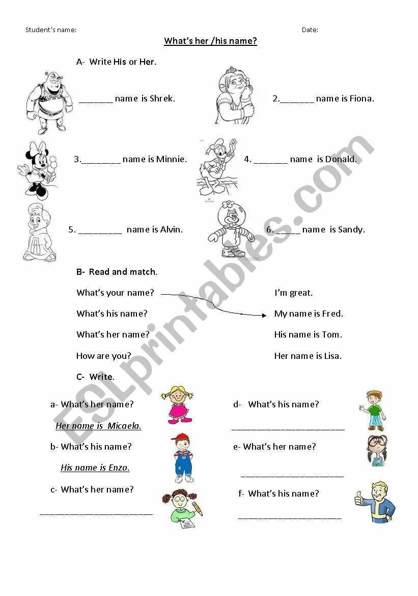 Whose is his name. What is his her name worksheets. his her name worksheet. what&#039;s his her name worksheets. what`s her his name.