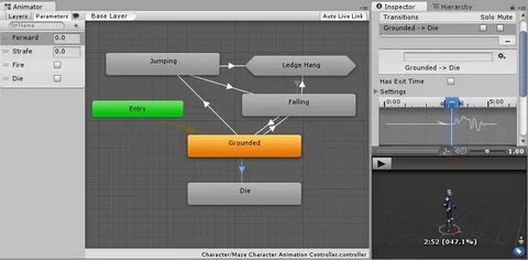 Управление в unity